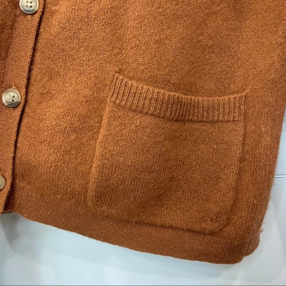 NAADAM Rust Cashmere Cardigan Size XS - Picture 9 of 16